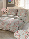 Kvalitex Provence Kollektion 240x220, 70x90cm Rosalie grün Qualitex
