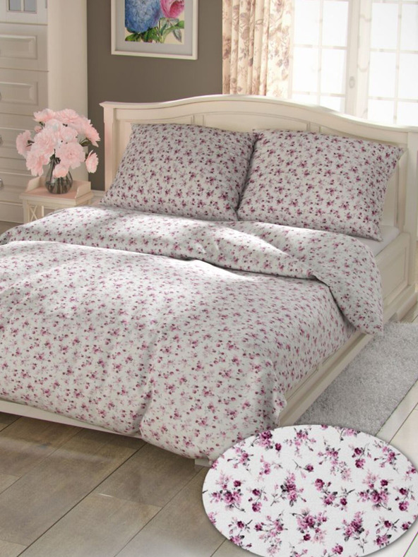 Kvalitex Provence Kollektion 240x220, 70x90cm Violeta lila Qualitex