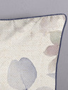 Descanso Graue und cremefarbene Satin-Bettwäsche Descanso 140 x 220 cm