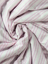 Kvalitex Baumwoll-Spannbettlaken 100x200cm rosa gestreift Kvalitex