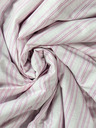 Kvalitex Baumwoll-Spannbettlaken 160x200cm rosa gestreift Kvalitex