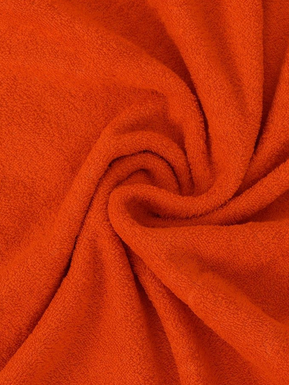 Kvalitex Frottee-Spannbettlaken 100x200cm orange Kvalitex