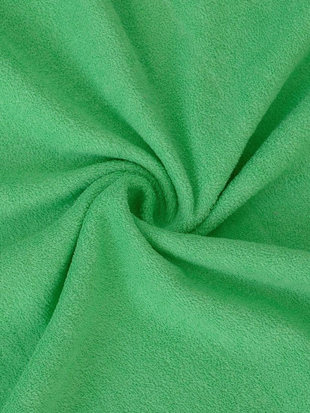 Kvalitex Frottee-Spannbettlaken 220x200cm grün Kvalitex