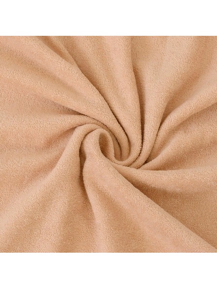 Kvalitex Frottee-Spannbettlaken Einzelbett 90x200cm hellbeige Kvalitex