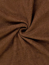 Kvalitex Doppel-Frottierbettlaken 180x200cm dunkelbraun Kvalitex