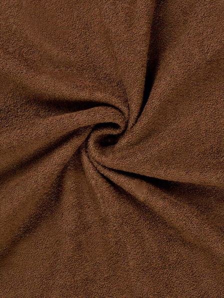 Kvalitex Frotteelaken 160x200cm dunkelbraun Kvalitex