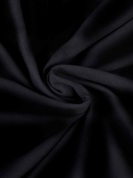 Kvalitex Jersey Einzelbettlaken 90x200cm schwarz
