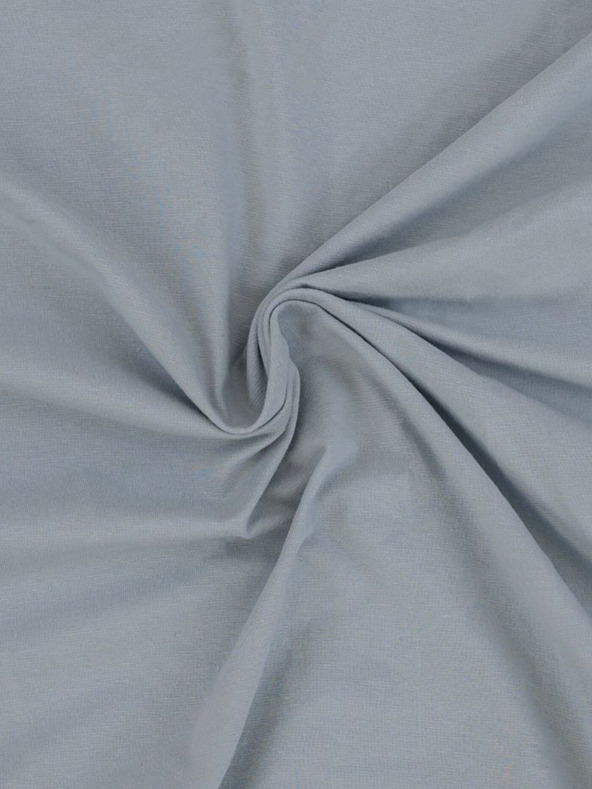 Kvalitex Jersey Bettlaken mit Lycra 220x200cm hellgrau