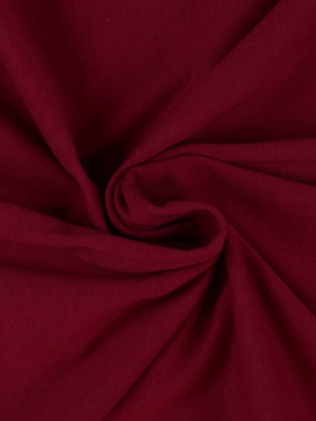Kvalitex Jersey-Spannbettlaken mit Lycra 180x200cm weinrot Kvalitex