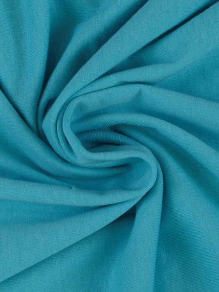 Kvalitex Jersey Bettlaken Doppelbett 220x200cm türkis