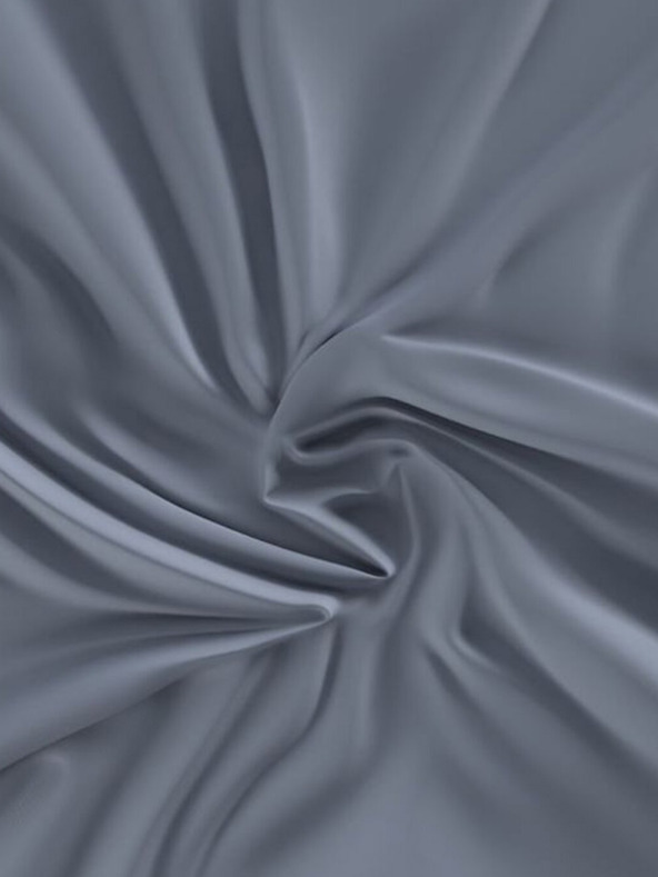 Kvalitex Satinlaken Luxury Collection 220x200cm dunkelgrau Kvalitex