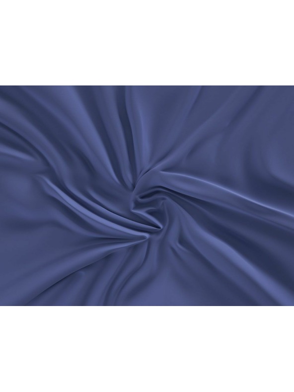Kvalitex Satin-Spannbettlaken Luxury Collection 200x200cm dunkelblau Kvalitex