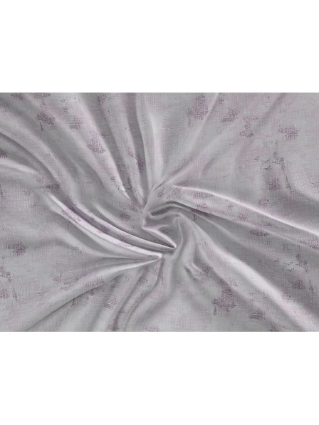 Kvalitex Satin-Spannbettlaken Luxury Collection 80x200cm Marmor lila Kvalitex