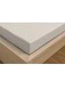 Kvalitex Satin-Spannbettlaken Luxury Collection 220x200cm weiß Kvalitex
