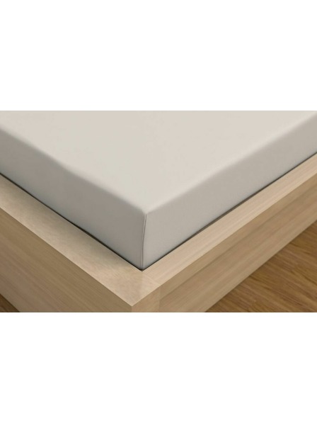 Kvalitex Satin-Spannbettlaken Luxury Collection 220x200cm weiß Kvalitex