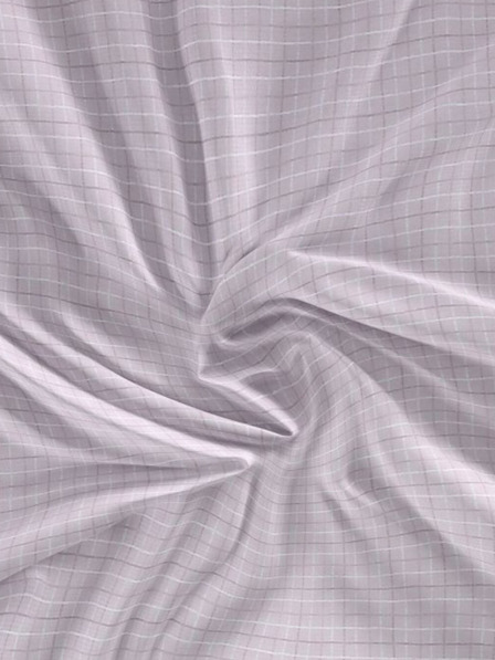 Kvalitex Satinlaken Luxury Collection 220x200cm Káro lila Kvalitex