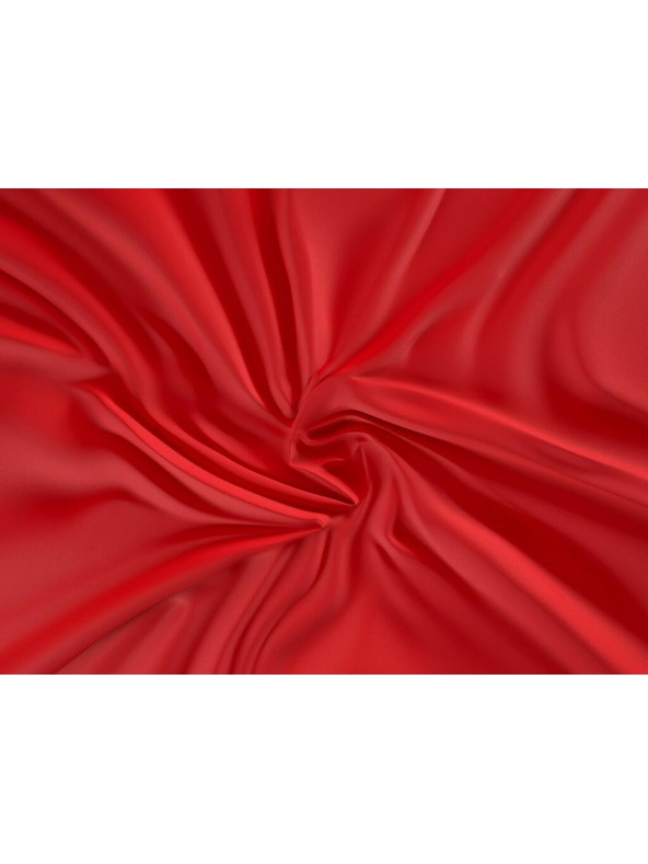 Kvalitex Satin-Spannbettlaken Luxury Collection 200x200cm rot Qualitex