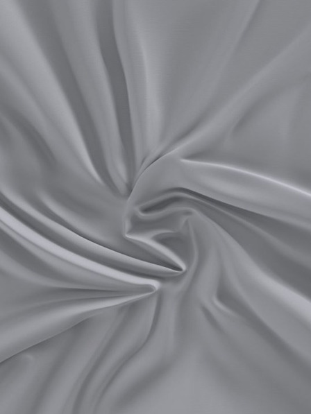 Kvalitex Stretch-Viskose-Laken 180x200cm hellgrau Kvalitex
