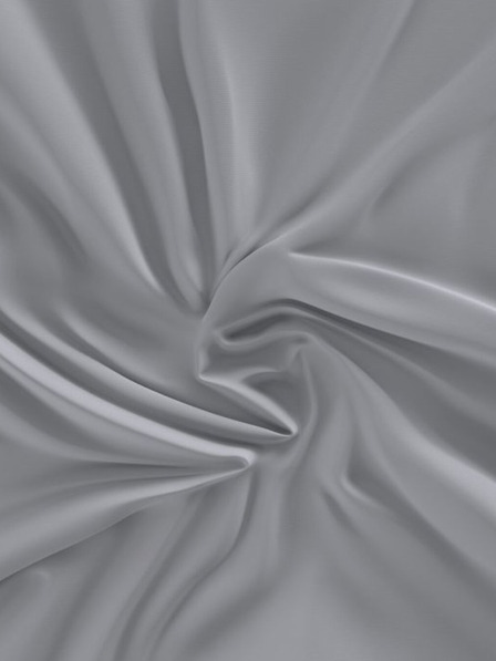 Kvalitex Spannbettlaken Viskose 140x200cm hellgrau Qualitex