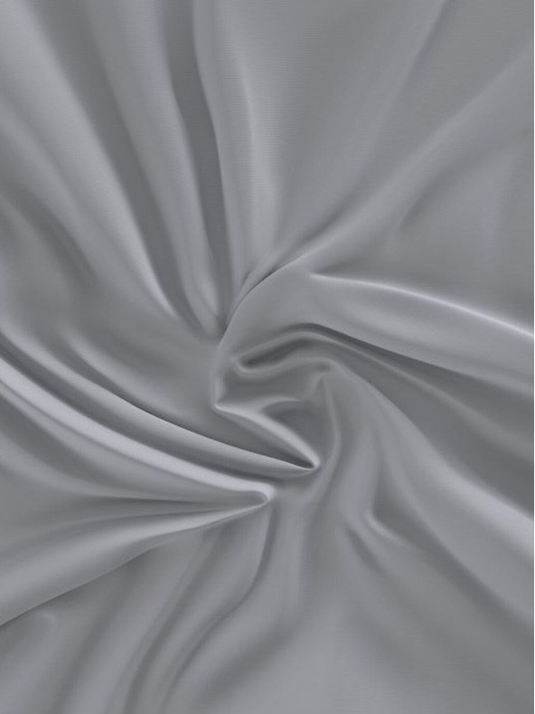 Kvalitex Spannbettlaken Viskose 160x200cm hellgrau Qualitex