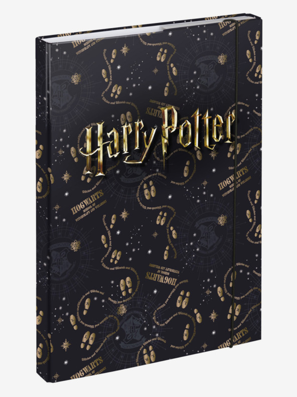 BAAGL  Schwarze Schulheftmappe A4 Harry Potter Rumtreiberplan Baagl