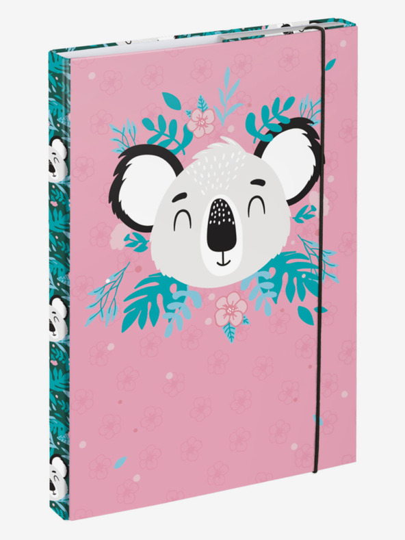 BAAGL  Rosa Schulbucheinband A4 Baby Koala Baagl