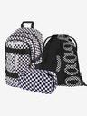 BAAGL  Schwarzes 3er Set skate ska: Rucksack, Mäppchen, Tasche Baagl