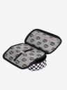 BAAGL  Schwarzes 3er Set skate ska: Rucksack, Mäppchen, Tasche Baagl