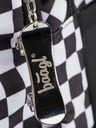 BAAGL  Schwarzes 3er Set skate ska: Rucksack, Mäppchen, Tasche Baagl