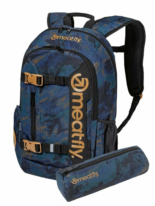 Meatfly Meatfly Rucksack Basejumper Moosiges Marineblau 22 L