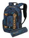 Meatfly Meatfly Rucksack Basejumper Moosiges Marineblau 22 L