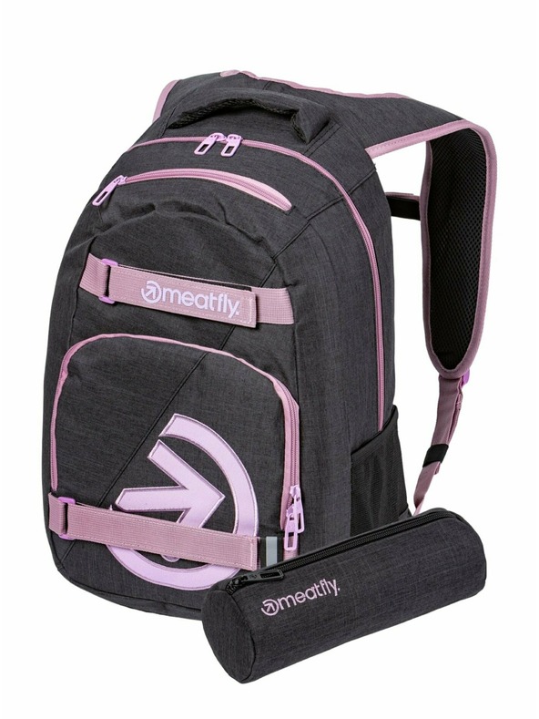 Meatfly Meatfly Rucksack Exile Pink / Charcoal Heather 24 L