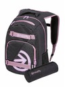 Meatfly Meatfly Rucksack Exile Pink / Charcoal Heather 24 L