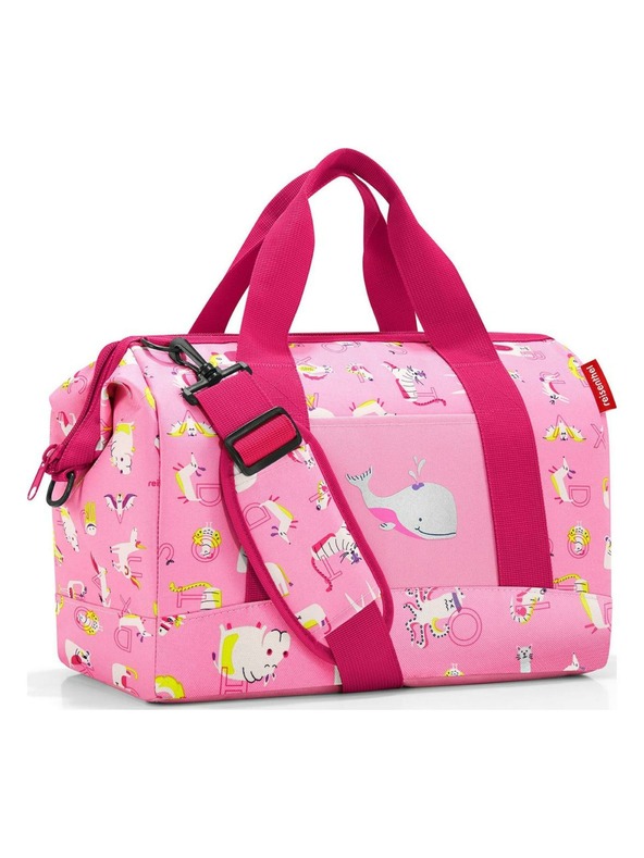 Reisenthel Reisetasche Reisenthel Allrounder M Kids Abc Friends Pink