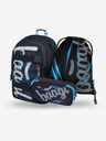 BAAGL  Schwarzes 3er Set Skate Bluelight: Rucksack, Mäppchen, Tasche Baagl