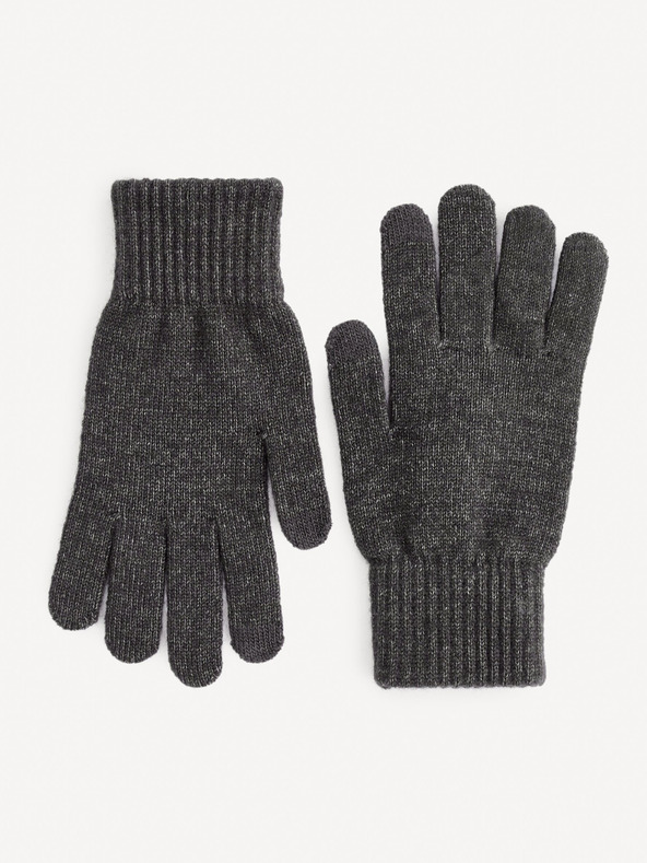 Celio Celio Miglight Grau Handschuhe