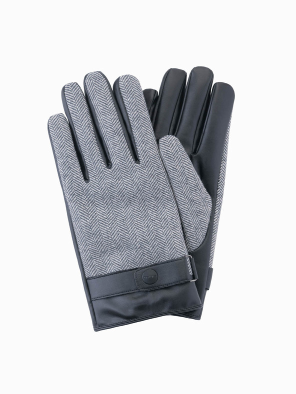 Ombre Clothing Herren Handschuhe aus eleganter Wollmischung Ombre Clothing