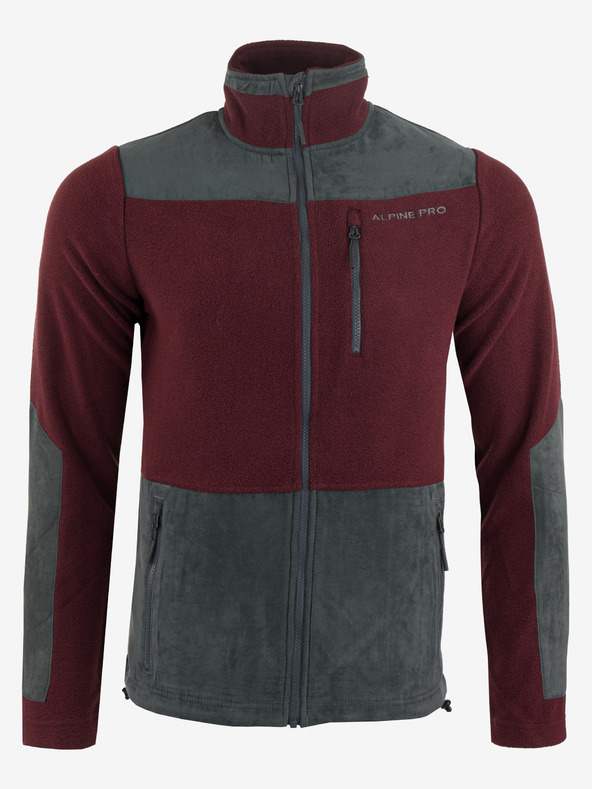 ALPINE PRO Herren Sweatshirt ALPINE PRO CLEW merlot