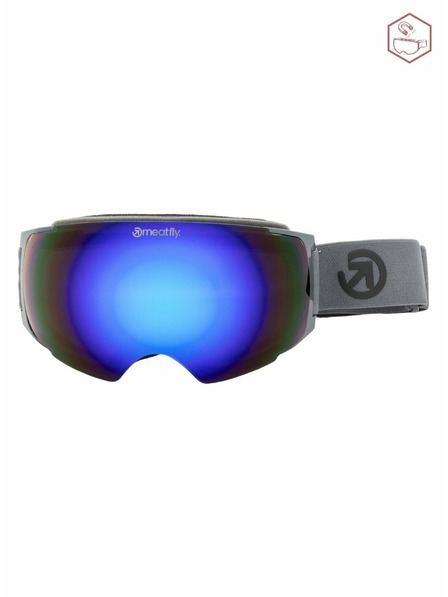 Meatfly Meatfly sNB & SKI Brille Renegate Grey | Grau | Größe