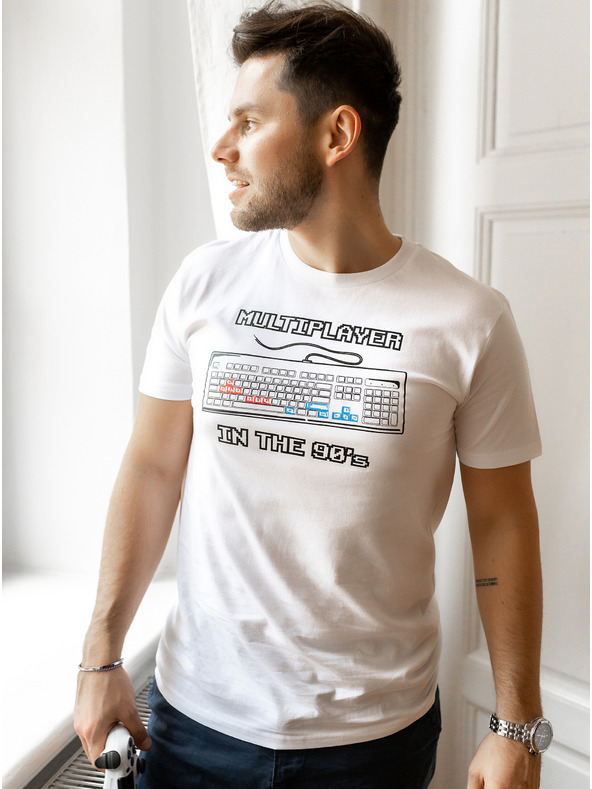 ZOOT.Original Weißes Herren ZOOT Original T-Shirt Nineties Multiplayer