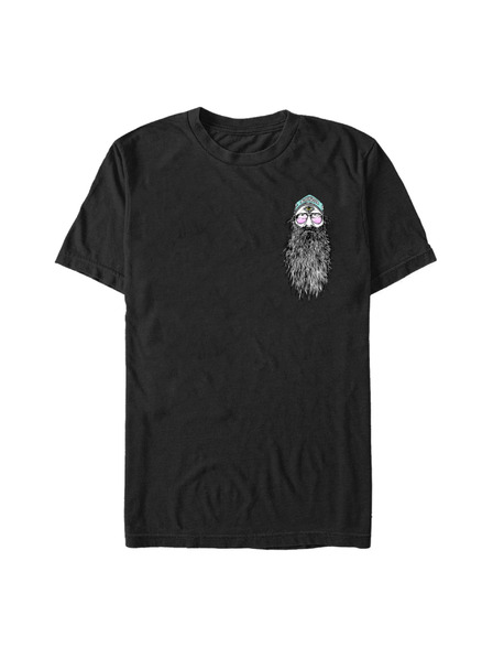 ZOOT.Fan Schwarzes RK London Beardy Man T-shirt