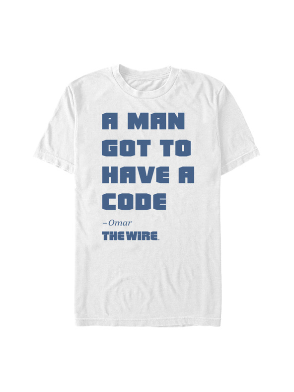 ZOOT.Fan Weißes T-shirt HBO Zitat