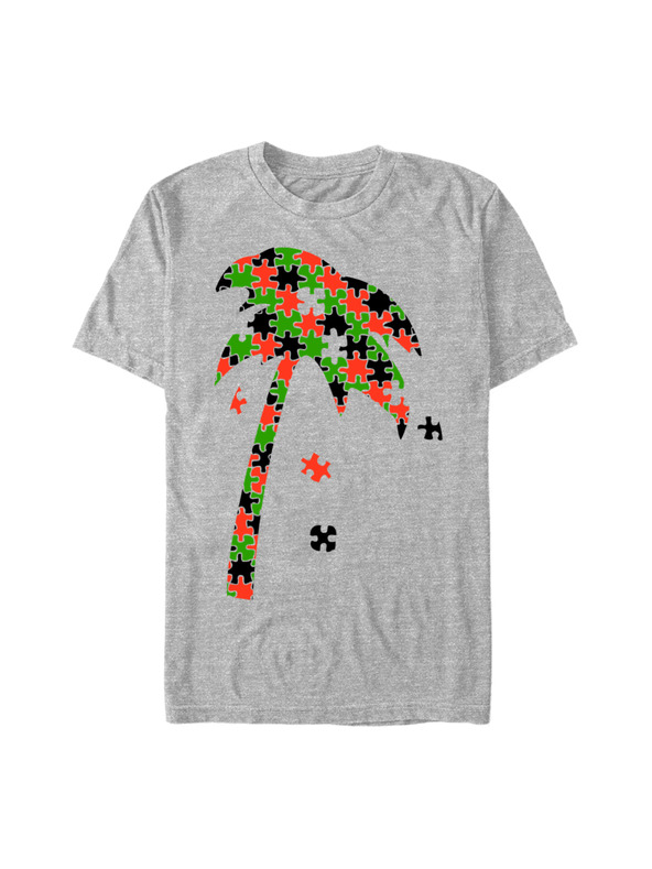 ZOOT.Fan Melierte graue T-Shirt Trainer Spotter Jigsaw Heather