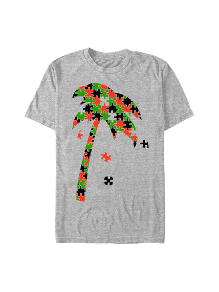 ZOOT.Fan Melierte graue T-Shirt Trainer Spotter Jigsaw Heather