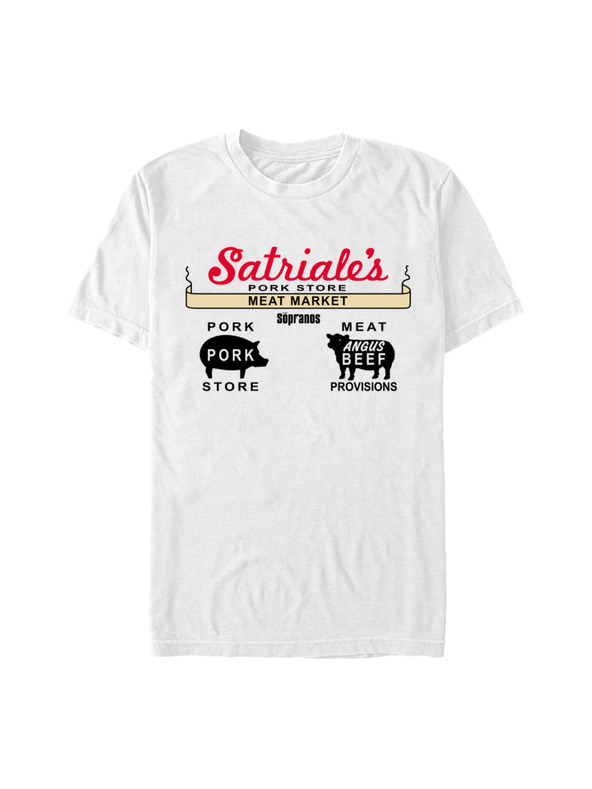 ZOOT.Fan Weißes HBO Die Sopranos Satriales-T-Shirt