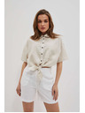 Moodo Weiße Damen Moodo Shorts