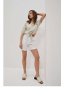 Moodo Weiße Damen Moodo Shorts
