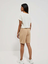 Moodo Beige Damen Sweatpants Shorts Moodo
