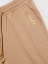 Moodo Beige Damen Sweatpants Shorts Moodo