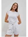 Moodo Weiße Damen Moodo Shorts
